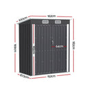 Giantz Garden Shed 1.62x1M Outdoor Storage Tool Workshop House Shelter - RnR Galore