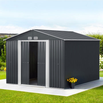 Giantz Garden Shed 3x3M Outdoor Storage Tool Workshop House Shelter - RnR Galore