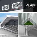 Giantz Garden Shed Outdoor Storage 2.15x1.3M Tool Workshop House Shelter Sliding Door - RnR Galore