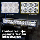 Giantz LED Driving Light 20 Inch Flood Spot Light Bar Driving Lamp Offroad Truck - RnR Galore