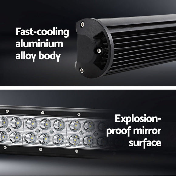 Giantz LED Driving Light 20 Inch Flood Spot Light Bar Driving Lamp Offroad Truck - RnR Galore