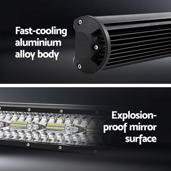 Giantz LED Driving Light 28 Inch Flood Spot Light Bar Driving Lamp Offroad Truck - RnR Galore