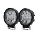 Giantz Pair LED Driving Lights 4.5 Inch Flood Spot Lights Car Truck SUV 12V 24V - RnR Galore