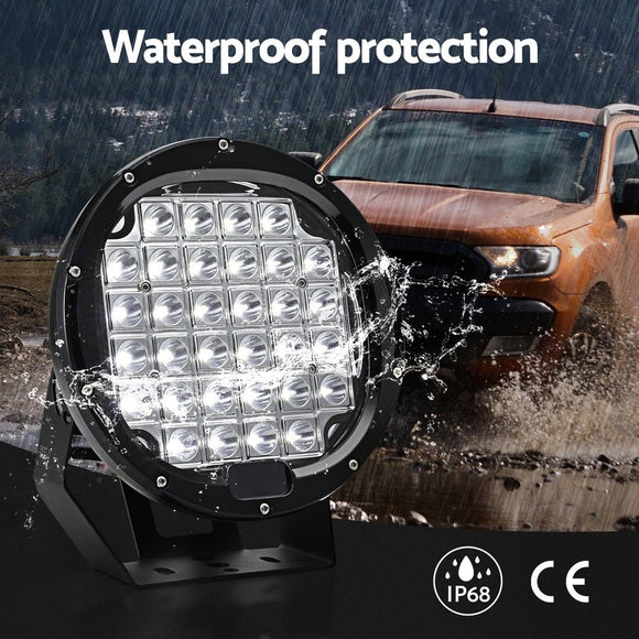 Giantz Pair LED Driving Lights 9 Inch Flood Spot Lights Car Truck SUV 12V 24V - RnR Galore