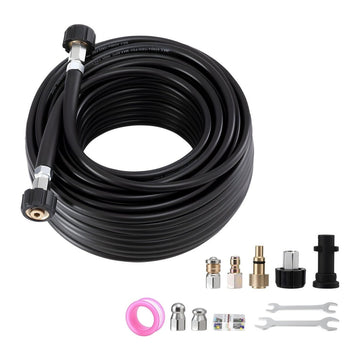 Giantz Pressure Washer Hose 30M 5800PSI Power Replacement Extension 1/4'' Quick Connect - RnR Galore