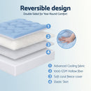 Giselle 5cm Mattress Topper Pillowtop toppers Double - Sided Double - RnR Galore