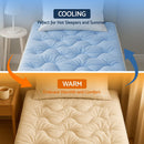 Giselle 5cm Mattress Topper Pillowtop toppers Double - Sided Single - RnR Galore