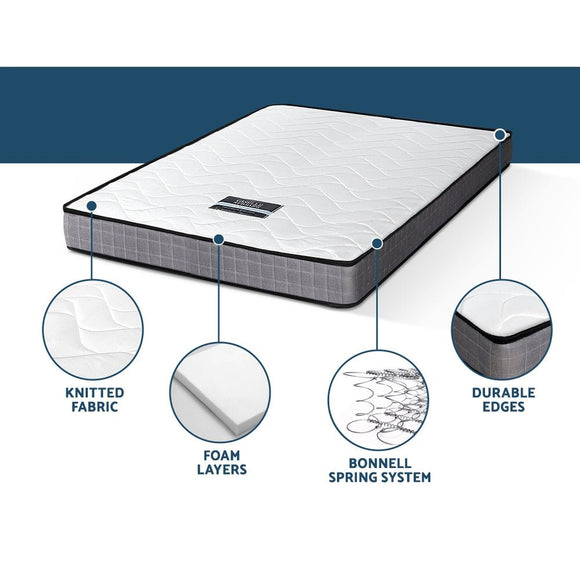 Giselle Bedding 13cm Mattress Tight Top King Single - RnR Galore