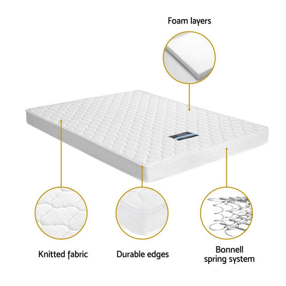 Giselle Bedding 13cm Mattress Tight Top Single - RnR Galore