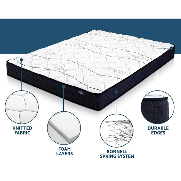 Giselle Bedding 16cm Mattress Medium Firm Queen - RnR Galore