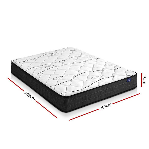 Giselle Bedding 16cm Mattress Medium Firm Queen - RnR Galore