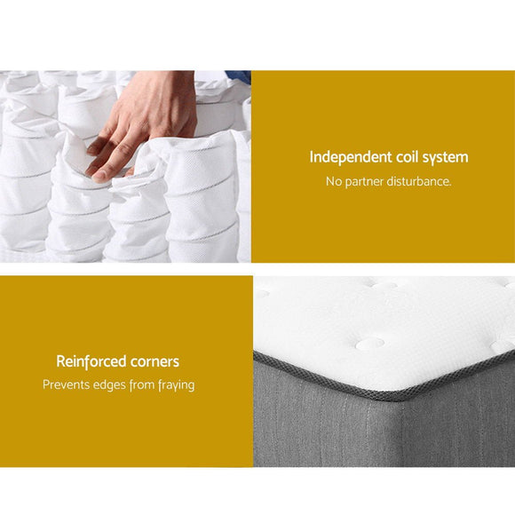 Giselle Bedding 23cm Mattress Extra Firm Queen - RnR Galore