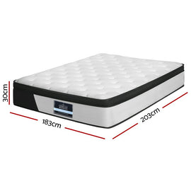 Giselle Bedding 30cm Mattress Euro Top King - RnR Galore