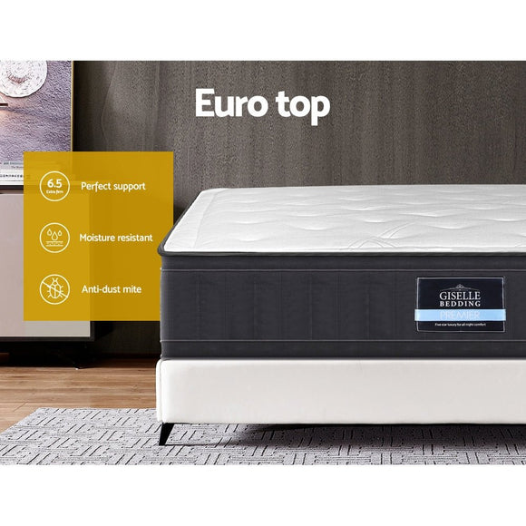 Giselle Bedding 32cm Mattress Euro Top King - RnR Galore