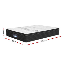 Giselle Bedding 32cm Mattress Extra Firm King - RnR Galore