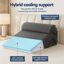 Giselle Bedding Adjustable Wedge Pillow Grey - RnR Galore