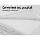 Giselle Bedding Foldable Mattress Folding Foam Cot Bed White - RnR Galore
