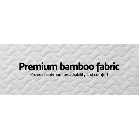 Giselle Bedding Foldable Mattress Folding Foam Cot Bed White - RnR Galore