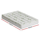 Giselle Bedding Mattress Topper Pillowtop Bamboo 7.5cm King Single - RnR Galore