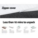 Giselle Bedding Memory Foam Mattress Bed Cool Gel Non Spring 15cm King - RnR Galore