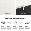 Giselle Bedding Memory Foam Mattress Bed Cool Gel Non Spring 25cm King Single - RnR Galore