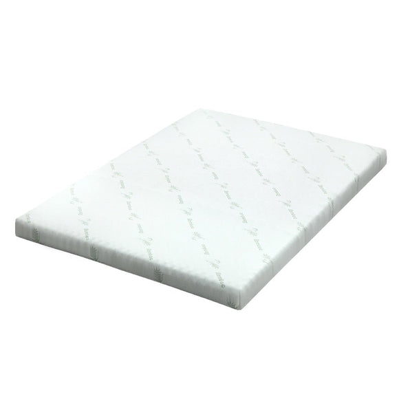 Giselle Bedding Memory Foam Mattress Topper Cool Gel Bed Mat Bamboo 10cm King - RnR Galore