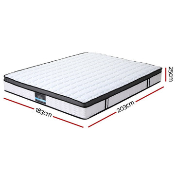 Giselle Mattress Cool Gel Foam 25cm King - RnR Galore