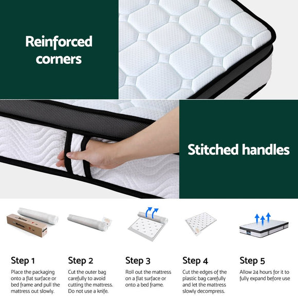 Giselle Mattress Cool Gel Foam 25cm Single - RnR Galore