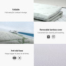 Giselle Memory Foam Mattress Topper 7 - Zone 8cm King Single - RnR Galore