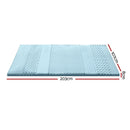 Giselle Memory Foam Mattress Topper 7 - Zone 8cm King Single - RnR Galore