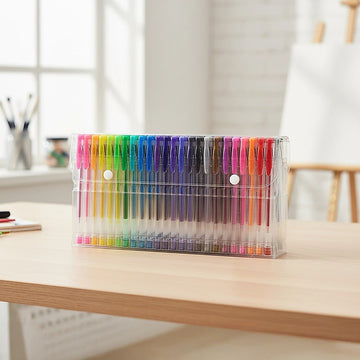 Glitter Gel Pens (100 pack) with 2.5X More Ink - Craft, Kids & Adult Colouring - RnR Galore