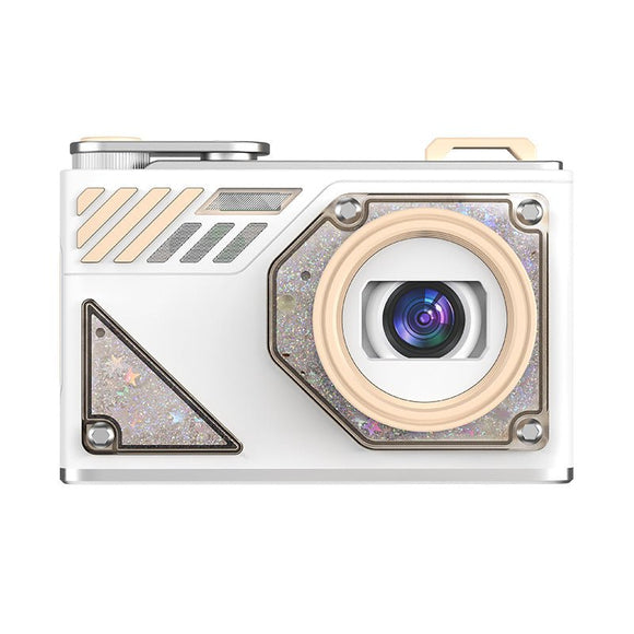 Glitter Sand Design 64MP HD Digital Camera with LED Fill Light & Auto Focus(white) - RnR Galore