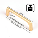 Gold Zinc Kitchen Cabinet Handles Drawer Bar Handle Pull 96mm - RnR Galore