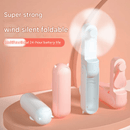 Green 2 - in - 1 Foldable Mini Fan & Power Bank - Ultra - Compact USB Rechargeable Personal Fan - RnR Galore