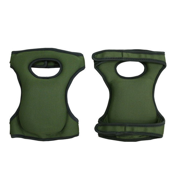 Green Adjustable Gardening Knee Pads - Comfortable Neoprene Knee Protectors for Weeding & Outdoor Work - RnR Galore