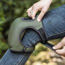 Green Adjustable Gardening Knee Pads - Comfortable Neoprene Knee Protectors for Weeding & Outdoor Work - RnR Galore