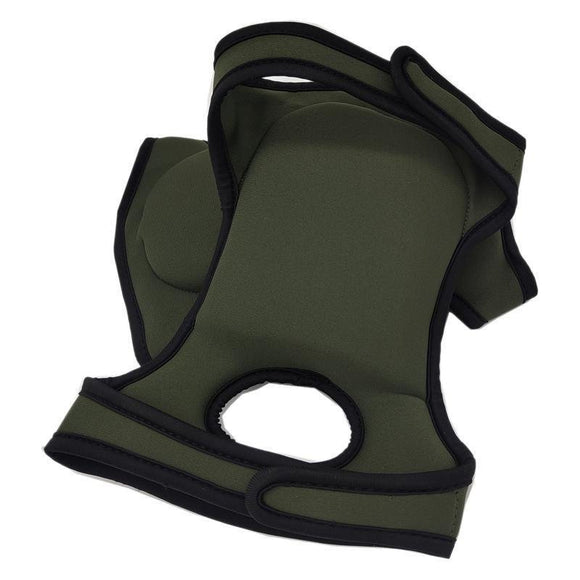Green Adjustable Gardening Knee Pads - Comfortable Neoprene Knee Protectors for Weeding & Outdoor Work - RnR Galore