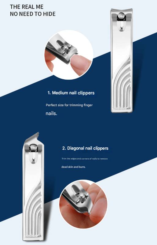 Green Mini Suitcase Manicure Set - 8 - Piece Portable Grooming & Nail Care Travel Kit - RnR Galore