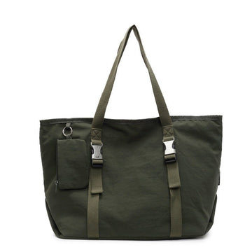 Green Modern Utility Tote Bag for Women - Large Capacity Shoulder Bag with Detachable Pouch for Work, School & Travel - RnR Galore