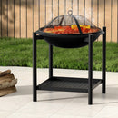 Grillz Fire Pit BBQ Grill 2 - in - 1 Outdoor - RnR Galore