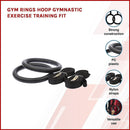 Gymnastic Rings – Adjustable Exercise Training Rings for Home & CrossFit Workouts - RnR Galore