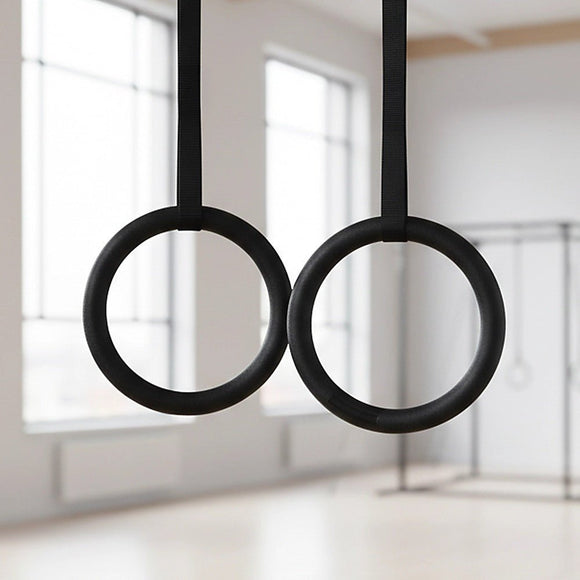 Gymnastic Rings – Adjustable Exercise Training Rings for Home & CrossFit Workouts - RnR Galore