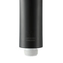 Handheld Shower Head 4.5" High Pressure 5 Modes Poweful Round Black - RnR Galore