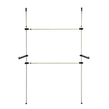 Heavy Duty Adjust Clothes Rail Storage Garment Shelf Hanging Display Stand Rack - RnR Galore