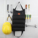 Heavy - Duty Canvas Tool Roll Up Bag & Organizer Tote - Multi - Pocket Wrench & Tool Pouch(Khaki) - RnR Galore