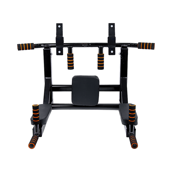 Heavy Duty Wall Mounted Power Station Pull Up Dip Knee Raise Bar - RnR Galore