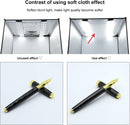 Hridz 60cm Light Box Bi - Colour Photography Portable Photo Studio Shooting Tent with 6 PVC Backdrops - RnR Galore