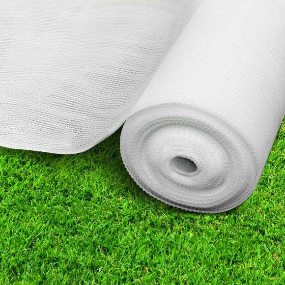 Instahut 50% Shade Cloth 1.83x50m Shadecloth Garden White - RnR Galore
