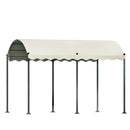 Instahut Gazebo Marquee 4x3m Outdoor Event Wedding Tent Camping Party Shade Iron Art Canopy Beige - RnR Galore