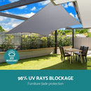 Instahut Waterproof Shade Sail Shade cloth Canopy 220GSM 3x8m - RnR Galore